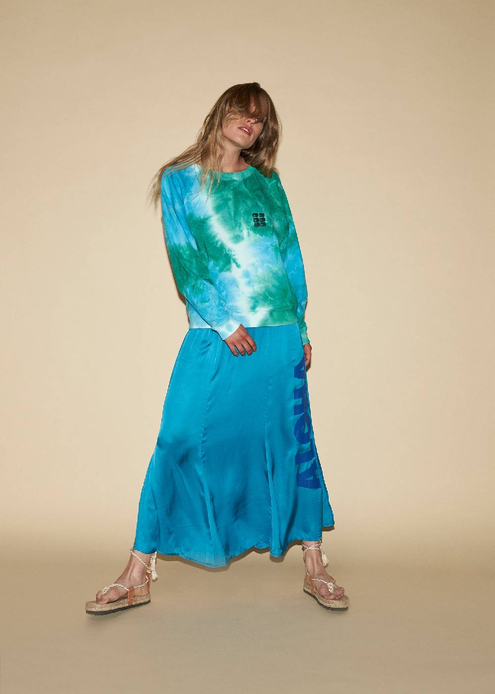 Liv Bergen Rock ALOHA VIBES in turquoise Valentinstagsangebot