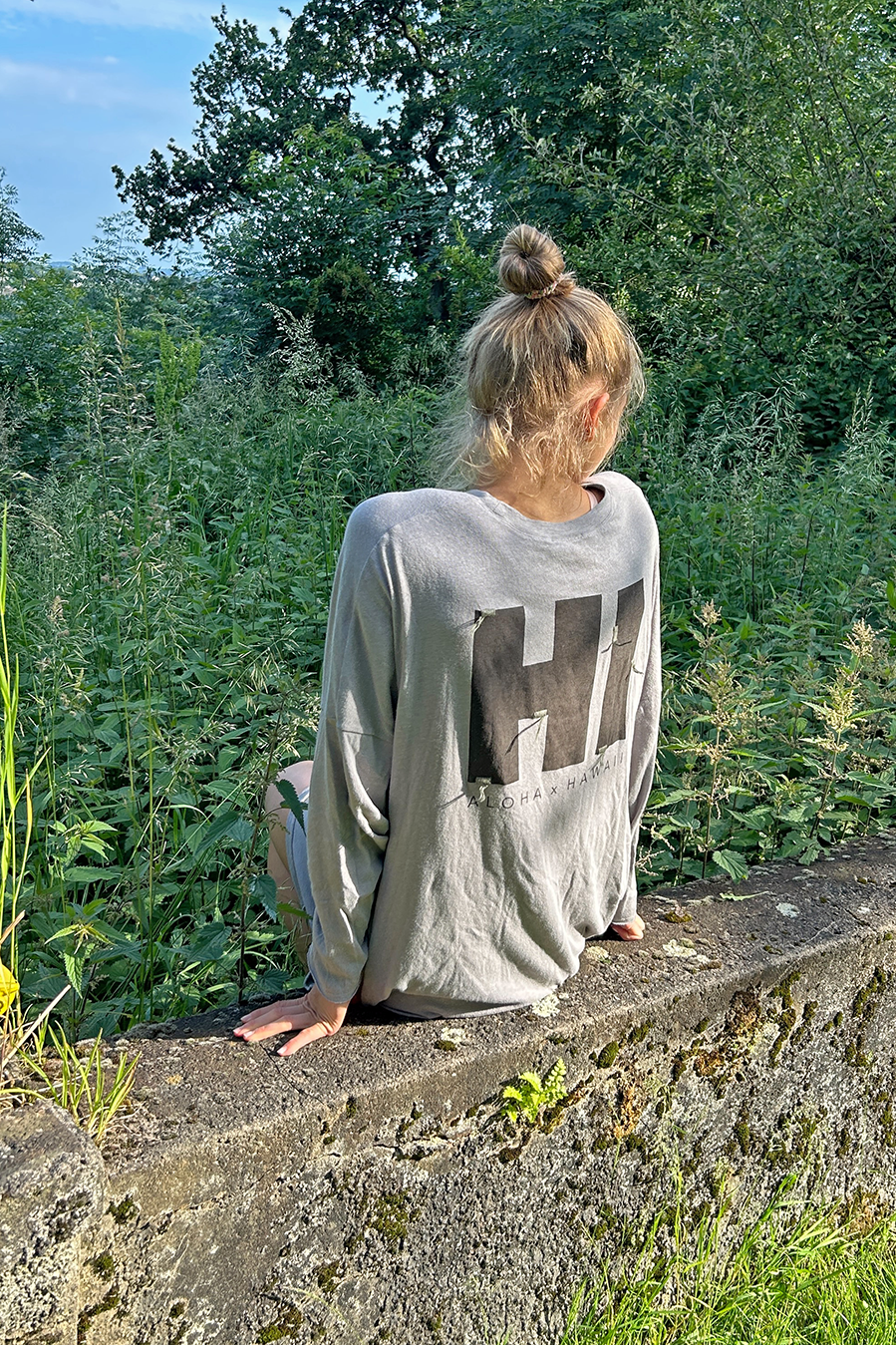 Liv Bergen Kleid HI in washed grey Jubiläumsangebot