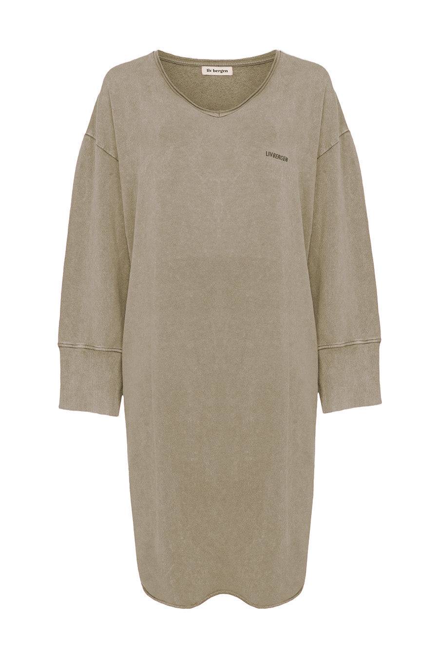 Liv Bergen Kleid LIV BERGEN in mud Bestseller