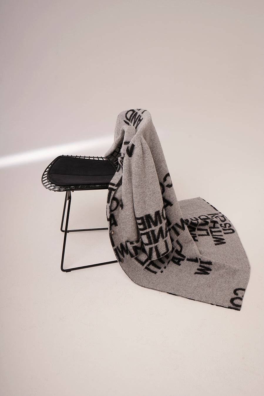 Liv Bergen Mantel Come in black/grey Kauf eins, bekomm eins gratis