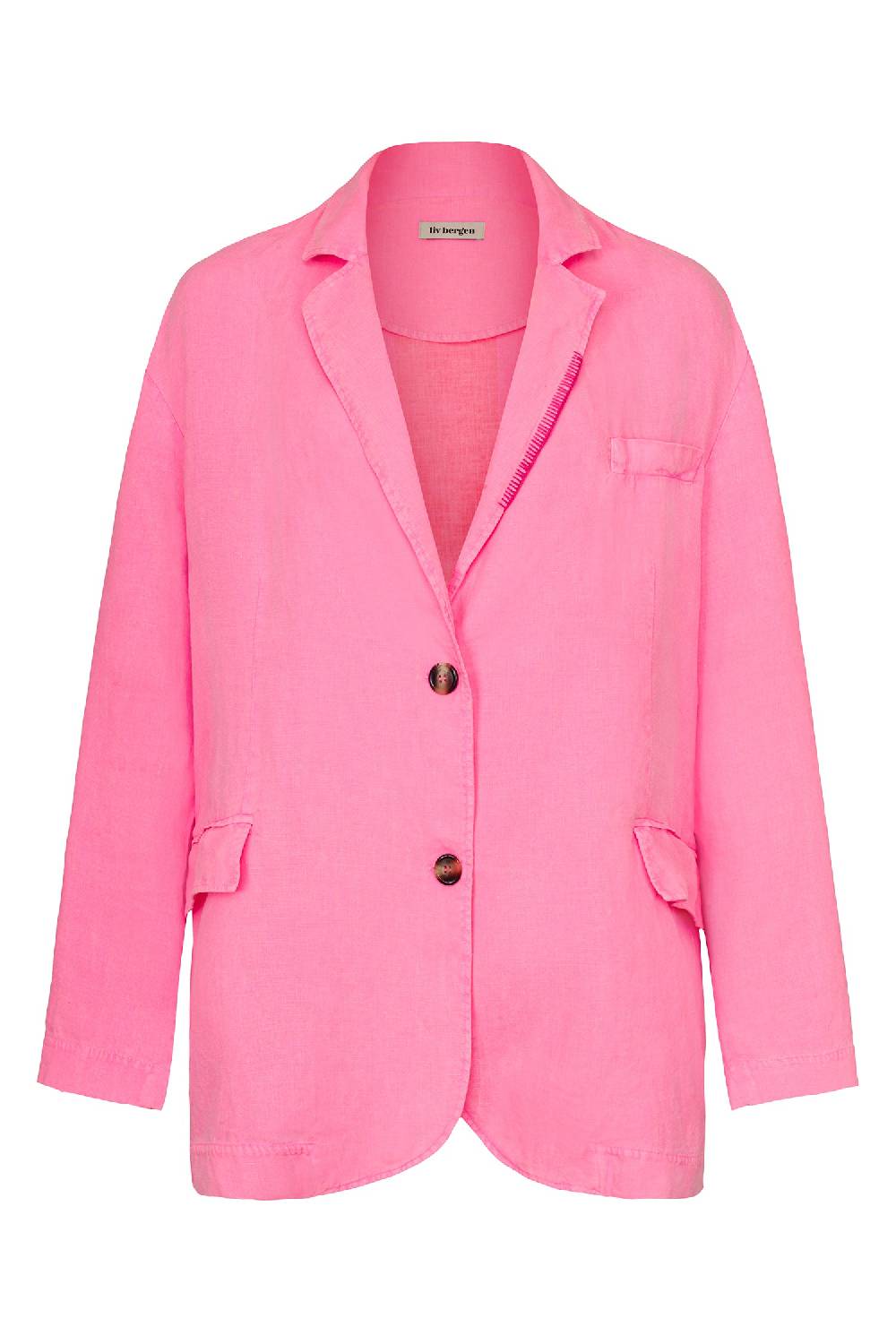Liv Bergen Oversized Blazer HI in neon pink Neueste Stile