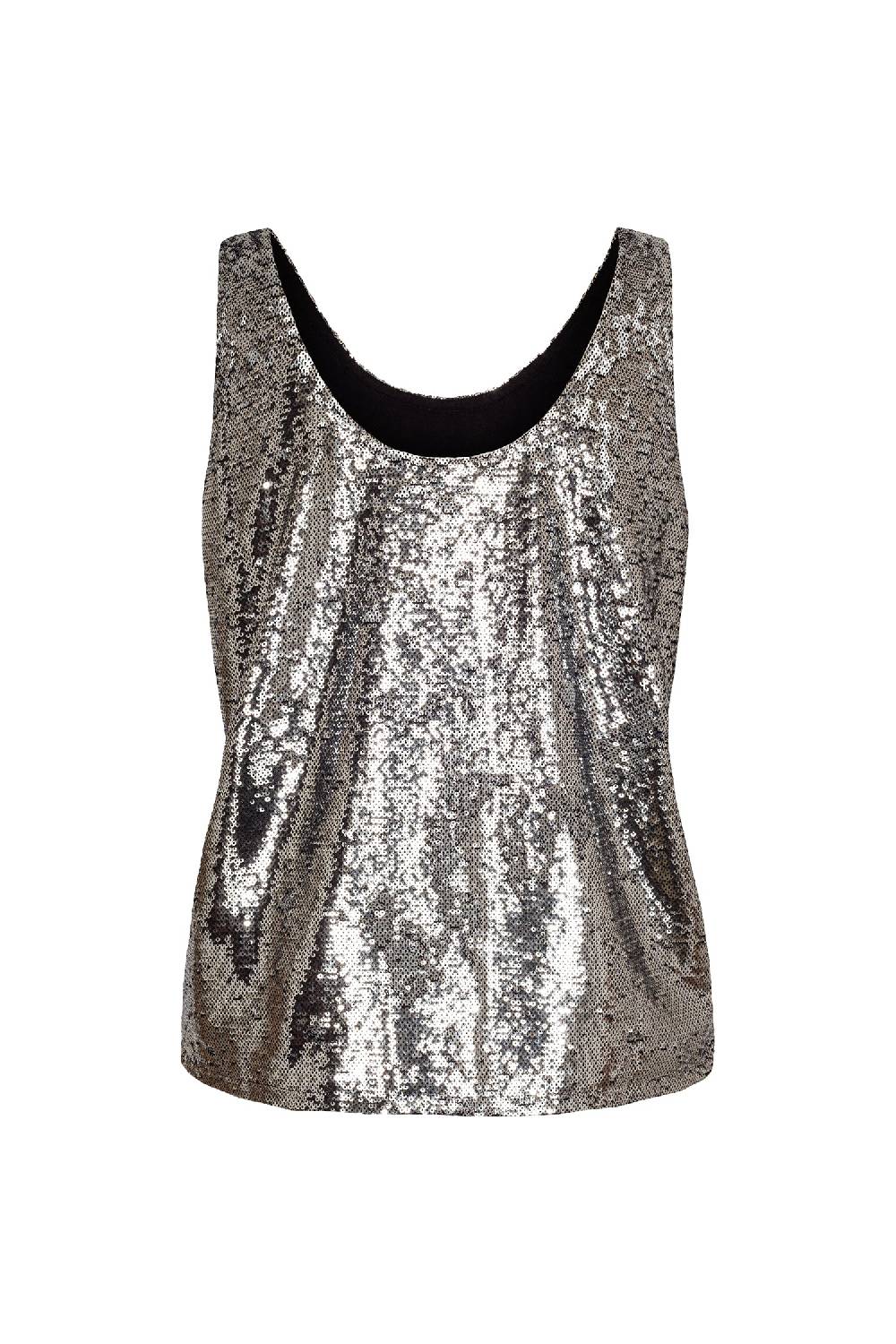 Liv Bergen Top Palms in black Sonderangebot