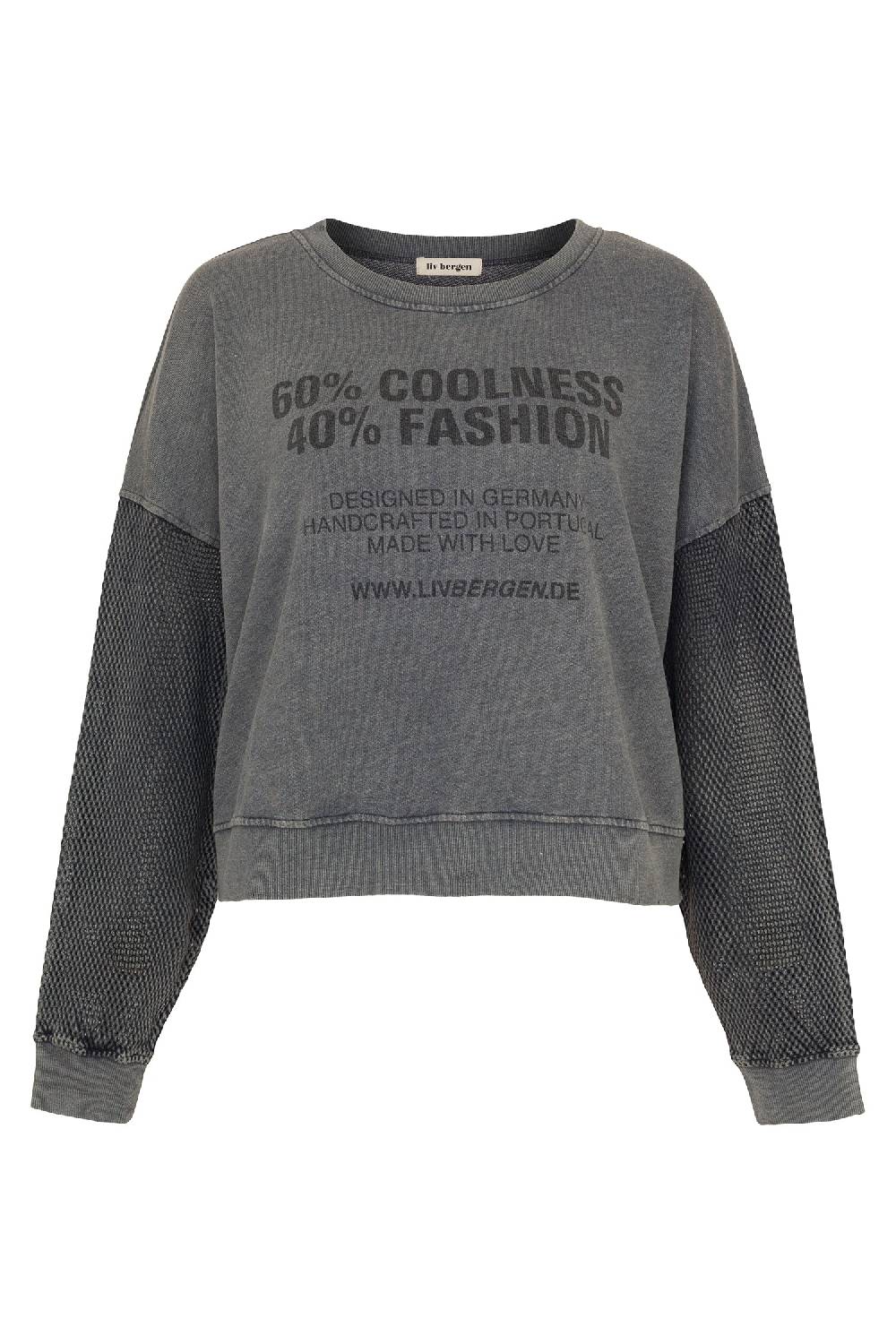 Liv Bergen Sweater Coolness & Fashion in phantom Rabatt