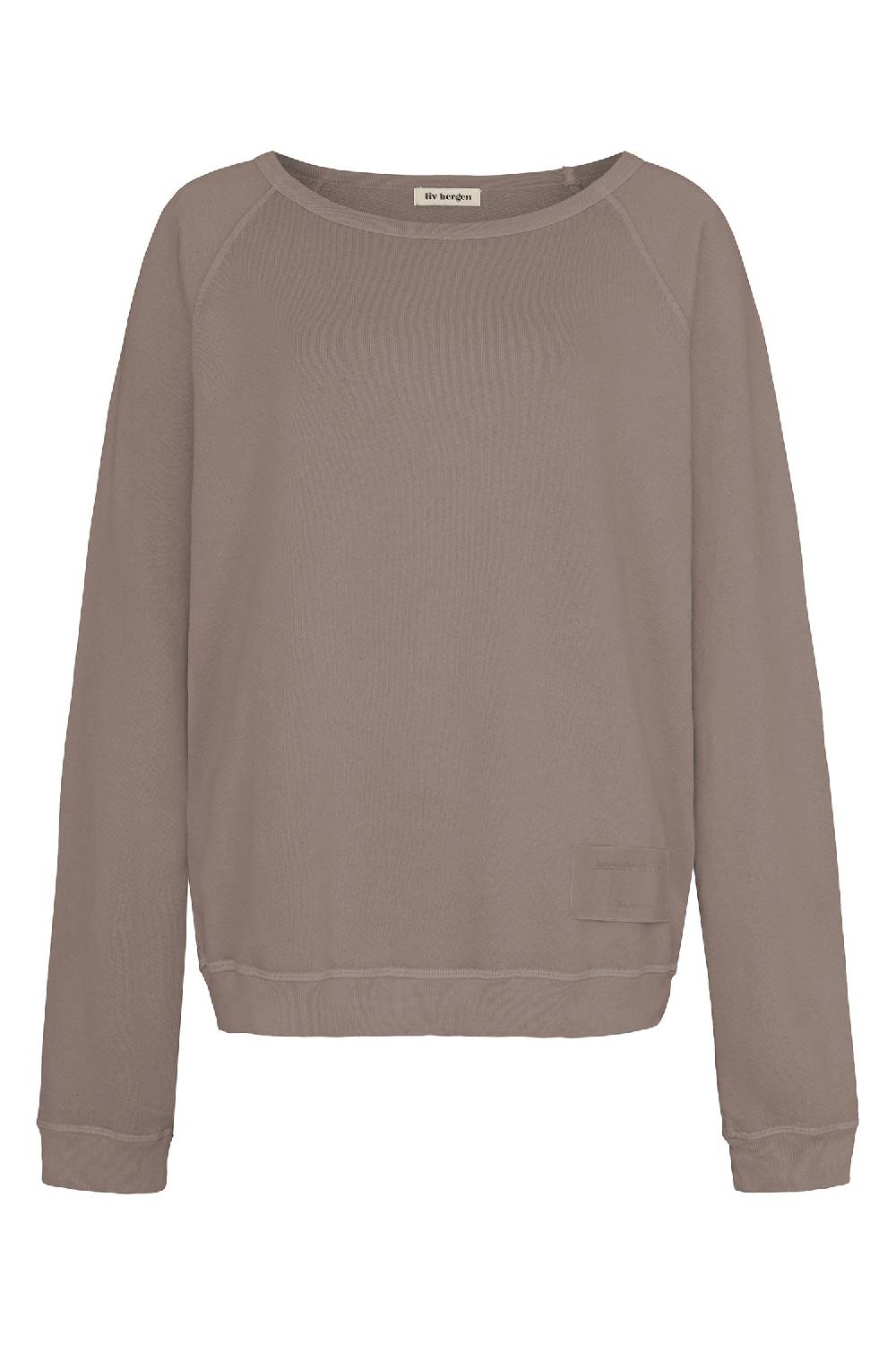 Liv Bergen Sweater Organic in walnut Preisnachlass