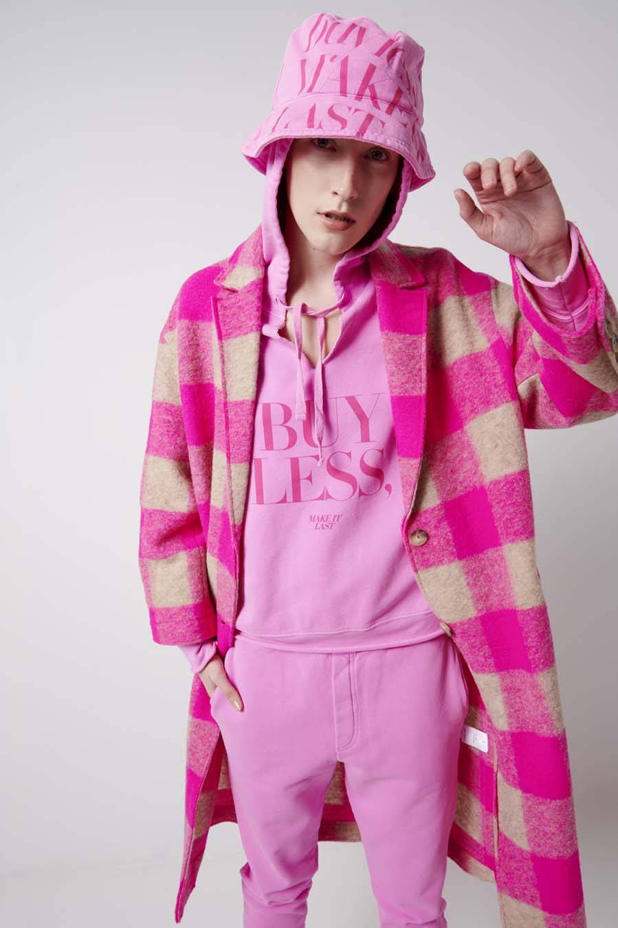 Liv Bergen Hose "100% Organic Cotton" in neon pink zollfrei