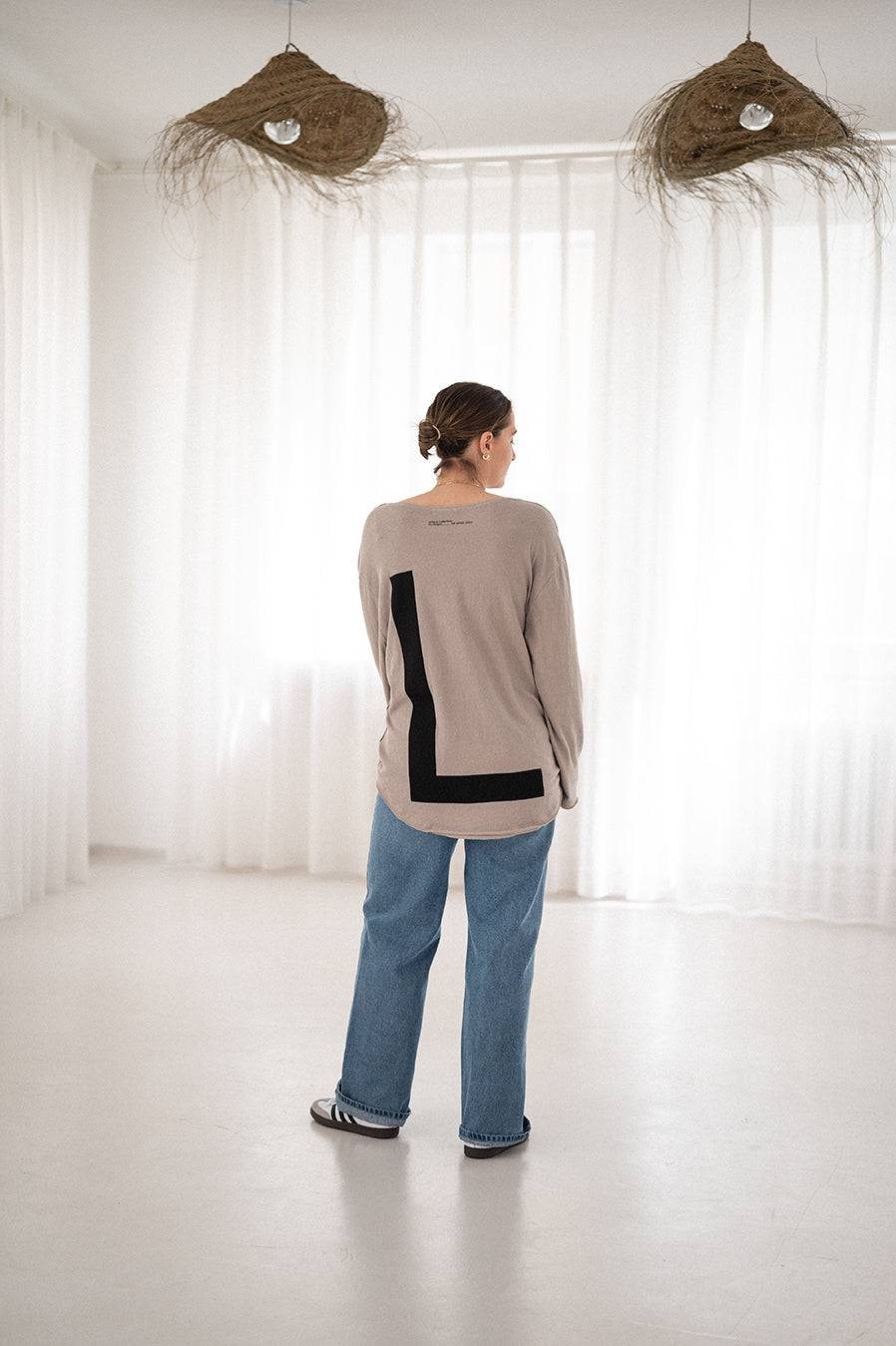 Liv Bergen Longsleeve L in grey Fabrikpreis