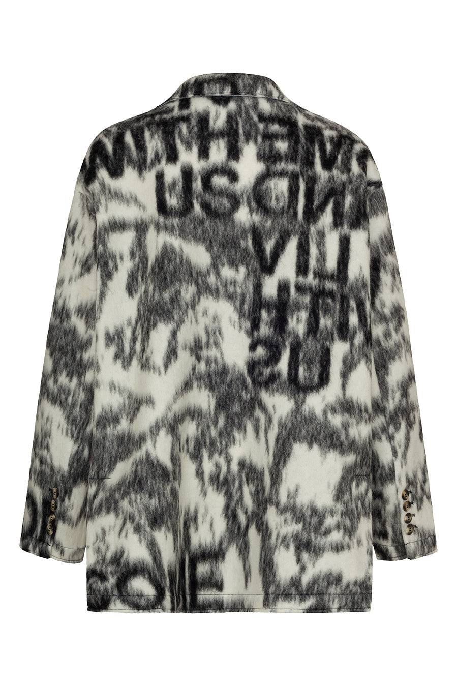 Liv Bergen Jacke Come in black/white zollfrei