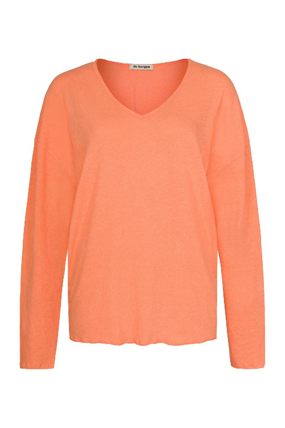Liv Bergen Longsleeve SUN in neon orange Osterangebot