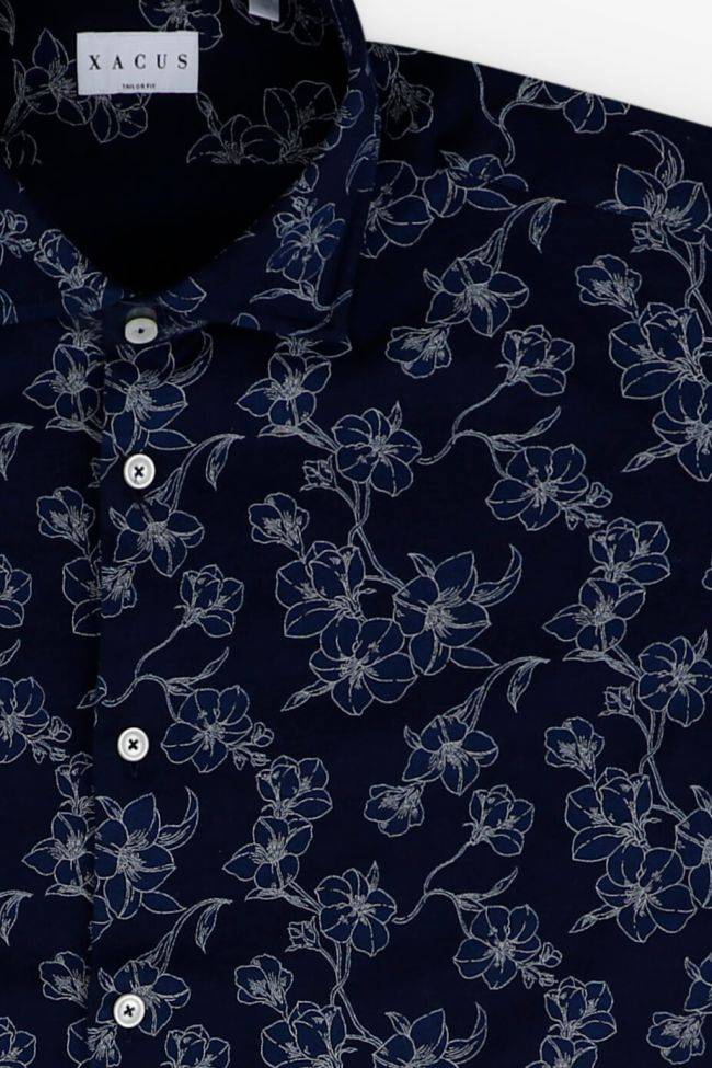 ﻿xacus Hemd Herren Xacus Regular Muster 100% Baumwolle kragen Italienisch Lange Ärmel Super Rabatt