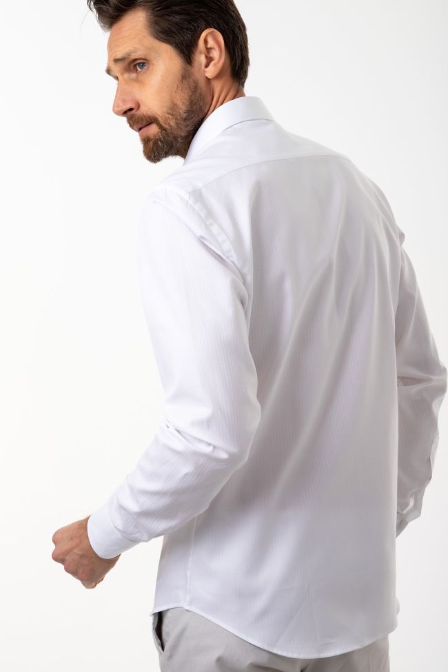 aplomb Hemd Herren Aplomb Slim Einfarbig 100% Baumwolle kragen Französisch Lange Ärmel Fabrikladen