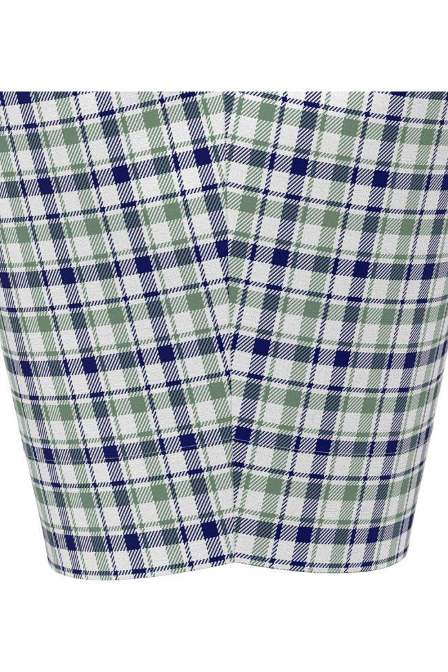 seidensticker Hemd Herren Seidensticker Regular Bügelfreie Karo kragen Button-Down Kurze Ärmel Verkauf