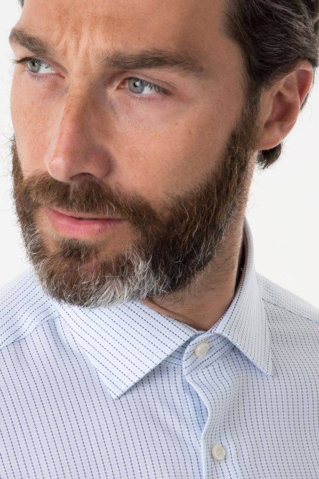 ingram Hemd Herren Ingram Regular Streifen 100% Baumwolle kragen Italienisch Lange Ärmel Angebote