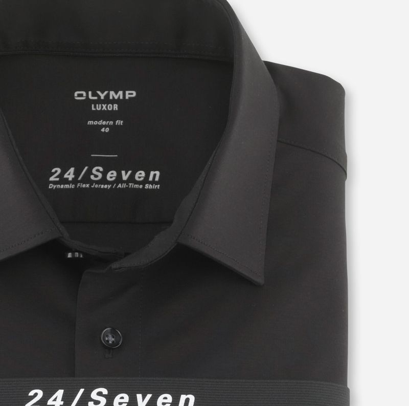 olymp Hemd Herren Olymp Classic Bügelfreie Einfarbig kragen Italienisch Lange Ärmel Günstiger Verkauf