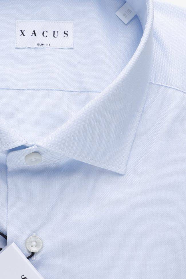 xacus Hemd Herren Xacus Slim Einfarbig 100% Baumwolle kragen Französisch Lange Ärmel Flash Sale