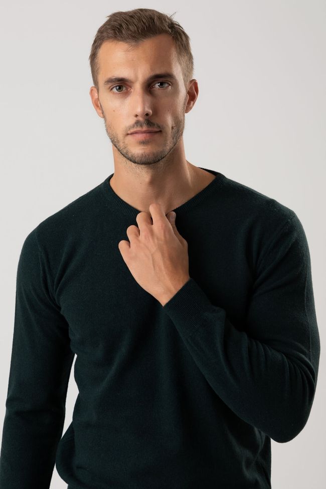 privati firenze Strickwaren Herren Privati Firenze Rundhalsausschnitt Slim Einfarbig 100% Kaschmir Vatertagsangebot