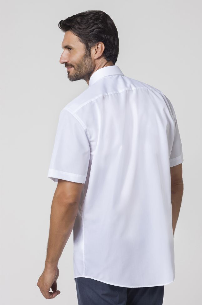 seidensticker Hemd Herren Seidensticker Classic Bügelfreie Einfarbig 100% Baumwolle kragen Italienisch Kurze Ärmel Tägliche Deals