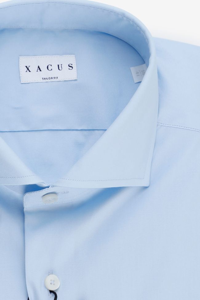xacus Hemd Herren Xacus Regular Einfarbig 96% Baumwolle 4% elastan kragen Französisch Lange Ärmel Bis zu 65% Rabatt