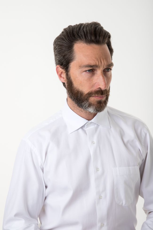 aplomb Hemd Herren Aplomb Classic Einfarbig 100% Baumwolle kragen Französisch Lange Ärmel Sonderangebot der Fabrik
