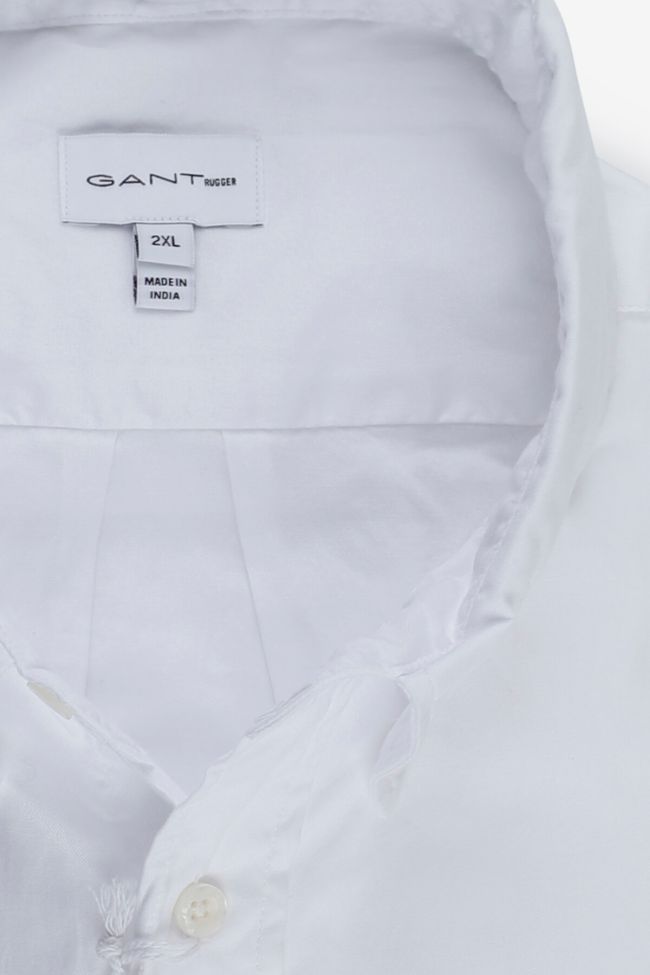 gant Hemd Herren Gant Slim Einfarbig 100% Baumwolle kragen Button-Down Lange Ärmel Riesige Rabatte