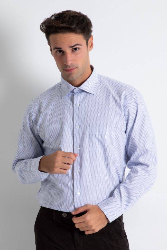 aplomb Hemd Herren Aplomb Classic Halb Unifarben 100% Baumwolle kragen Italienisch Lange Ärmel 50% Rabatt für begrenzte Zeit