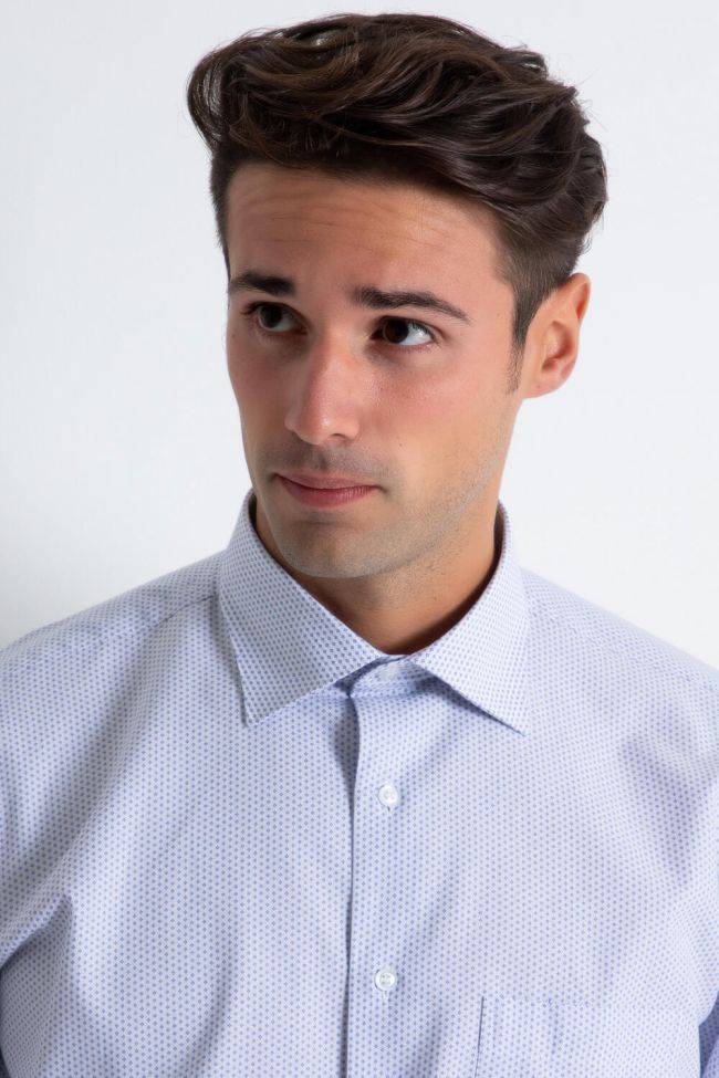 aplomb Hemd Herren Aplomb Classic Halb Unifarben 100% Baumwolle kragen Italienisch Lange Ärmel 50% Rabatt für begrenzte Zeit