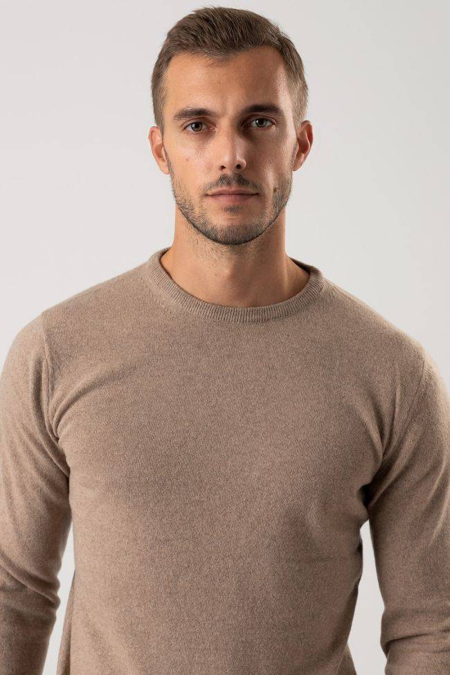privati firenze Strickwaren Herren Privati Firenze Rundhalsausschnitt Slim Einfarbig 100% Kaschmir Flash Sale