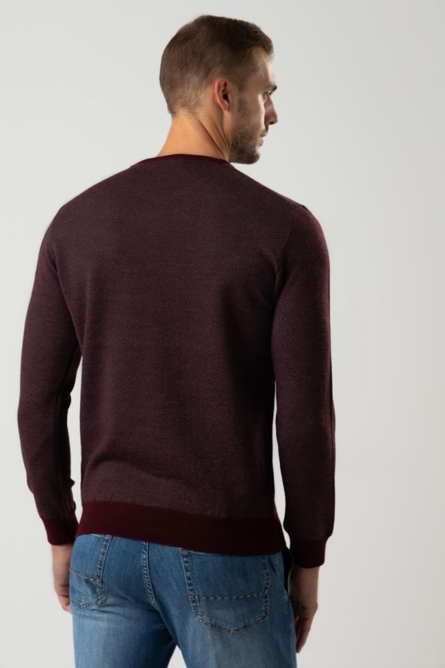 privati firenze Strickwaren Herren Privati Firenze Rundhalsausschnitt Slim Halb Unifarben 100% Merinowolle Valentinstagsangebot