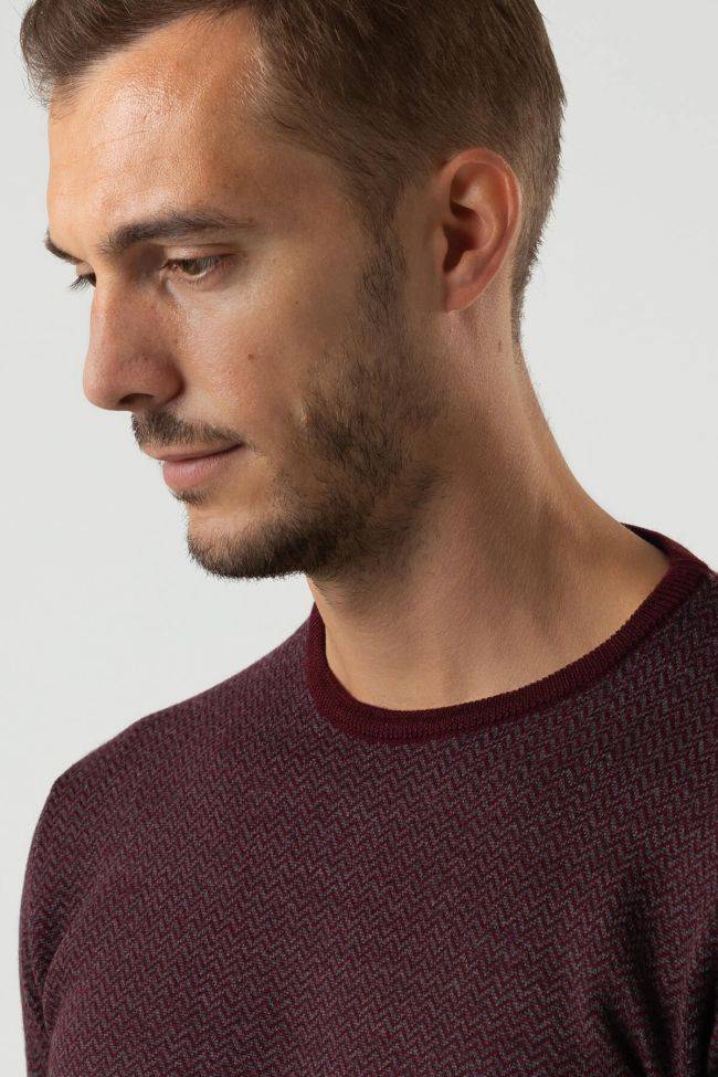 privati firenze Strickwaren Herren Privati Firenze Rundhalsausschnitt Slim Halb Unifarben 100% Merinowolle Valentinstagsangebot
