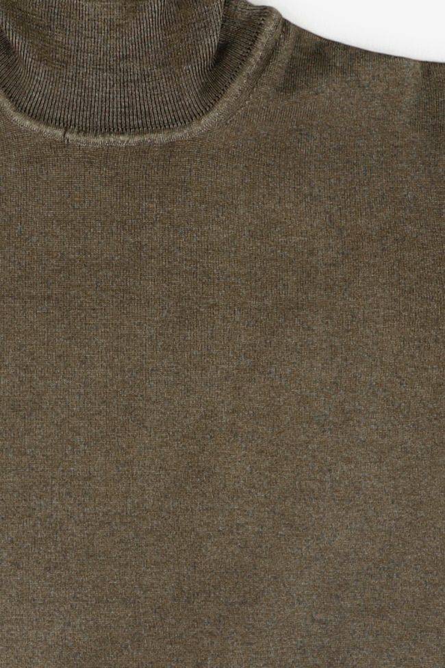 primo emporio Strickwaren Herren Primo Emporio hoher Kragen Slim Einfarbig 100% Wolle Neueste Mode