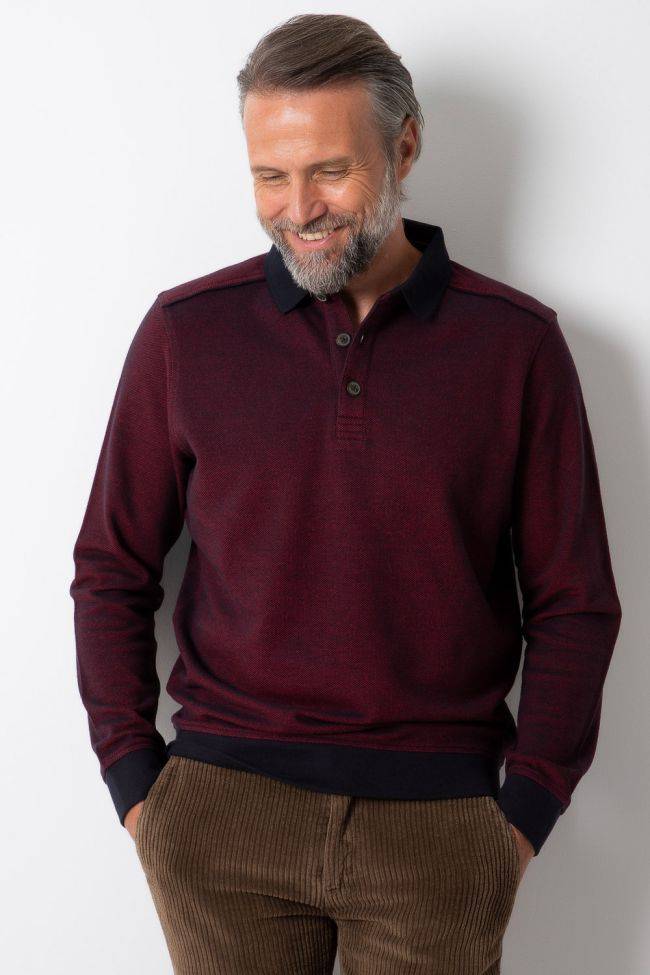 ragman Strickwaren Herren Ragman Polokragen Classic Einfarbig 100% winter cotton Tiefpreis