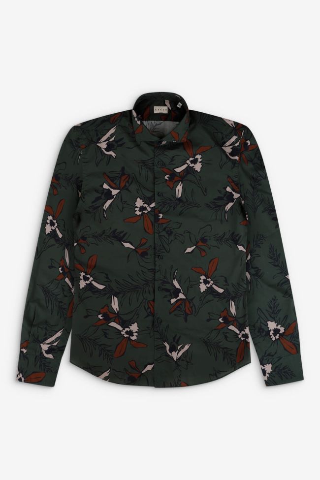 xacus Hemd Herren Xacus Regular Muster 100% Baumwolle gewaschen kragen Französisch Lange Ärmel Discount Store für neue Produkte
