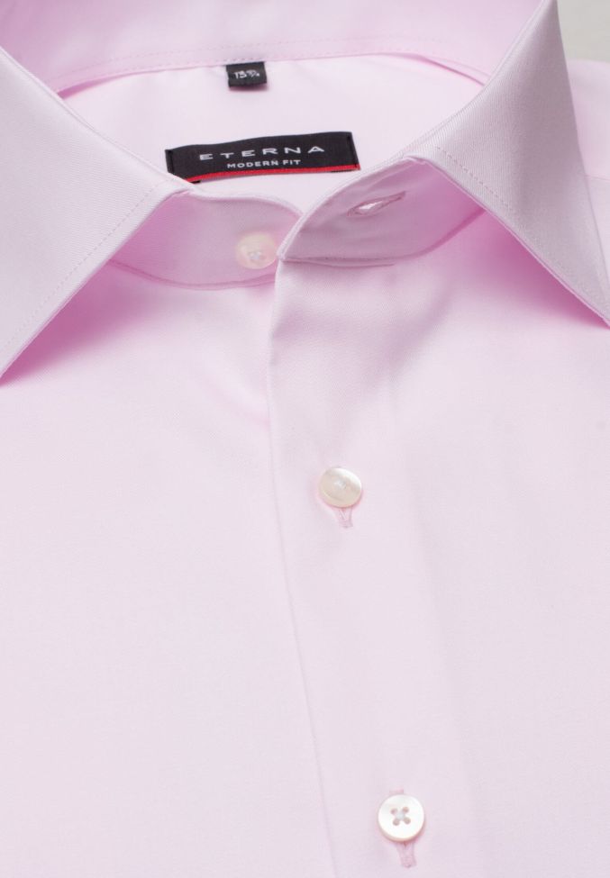 eterna Hemd Herren Eterna Classic Bügelfreie kragen Italienisch Lange Ärmel Online
