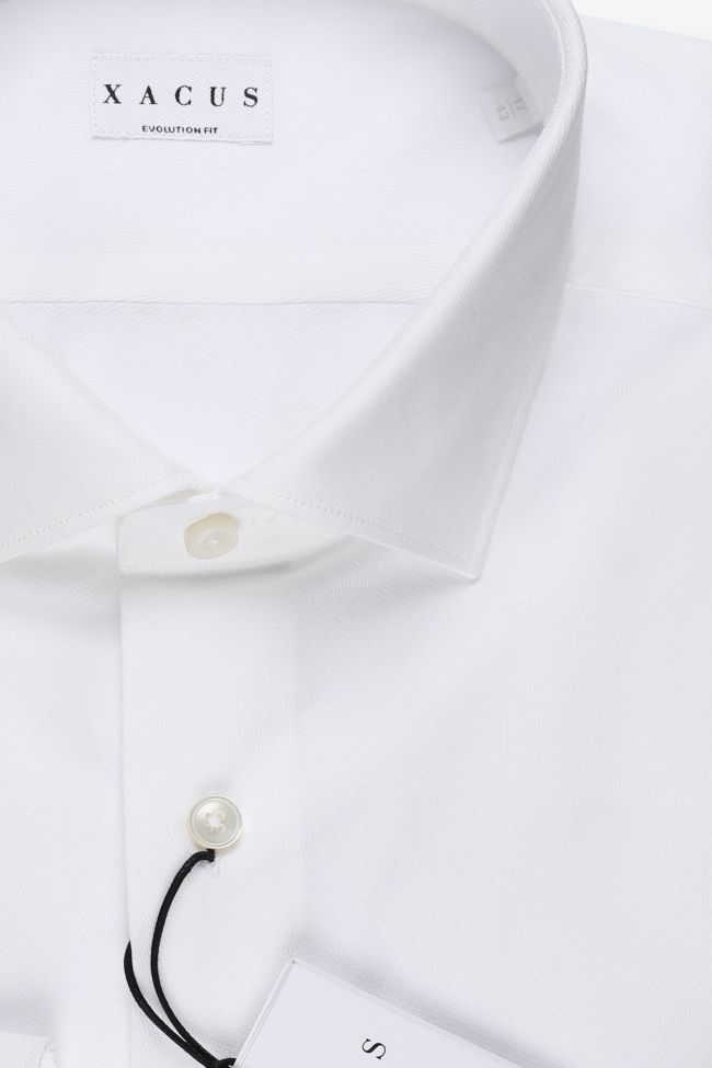 xacus Hemd Herren Xacus Classic Einfarbig 100% Baumwolle kragen Französisch Lange Ärmel Auslauf