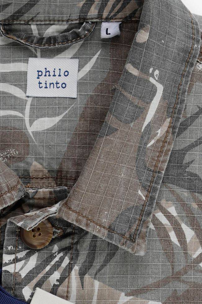 philotinto Hemd Herren Philotinto Regular Muster 100% Baumwolle kragen Italienisch Lange Ärmel Limitierter Zeitrabatt