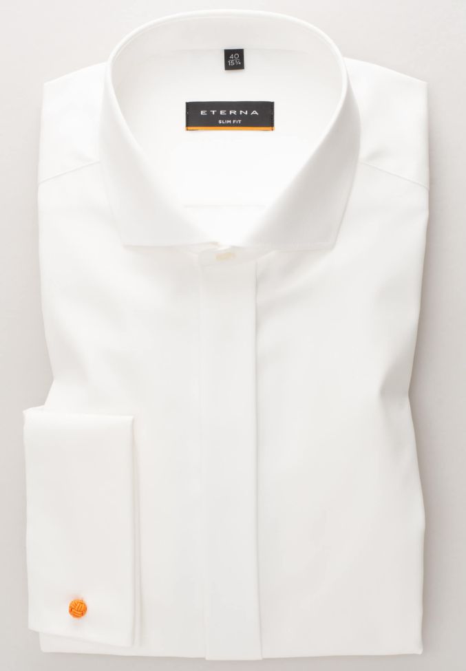 eterna Hemd Herren Eterna Slim Bügelfreie kragen Französisch Lange Ärmel Fabrik Onlineshop