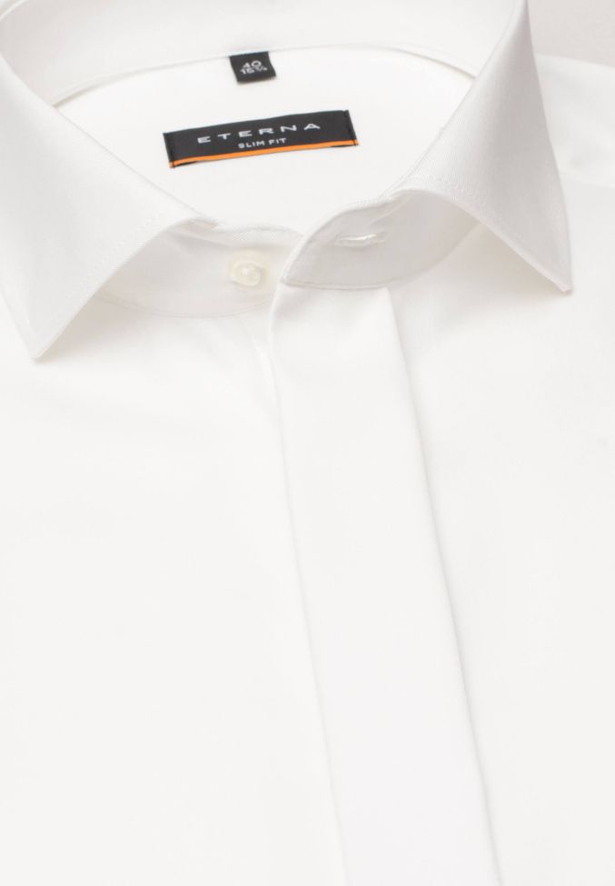 eterna Hemd Herren Eterna Slim Bügelfreie kragen Französisch Lange Ärmel Fabrik Onlineshop