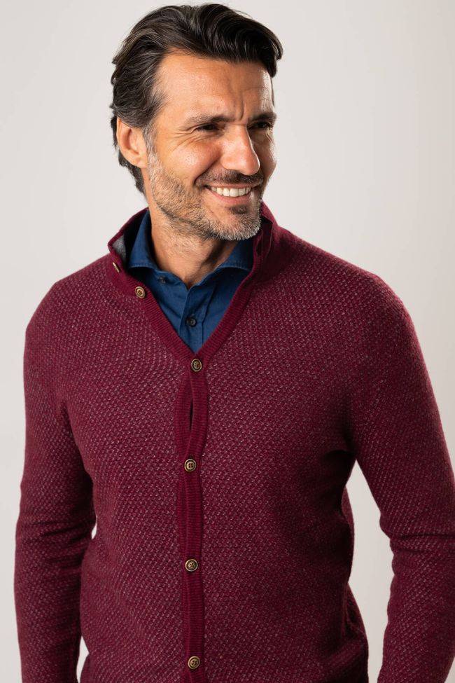 privati firenze Strickwaren Herren Privati Firenze Cardigan Slim Einfarbig 50% wool 20% pa 20%vi 10% cashmere Lagerräumung