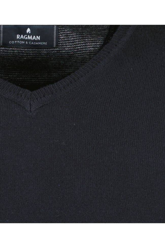 ragman Strickwaren Herren Ragman V-Ausschnitt Classic Riesige Ersparnisse