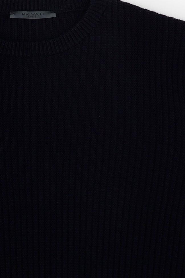privati firenze Strickwaren Herren Privati Firenze Rundhalsausschnitt Slim Halb Unifarben 50% Merinowolle 50% Nylon Tiefpreis
