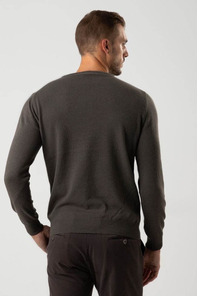privati firenze Strickwaren Herren Privati Firenze Rundhalsausschnitt Slim Einfarbig 100% Kaschmir Super Sparpreis