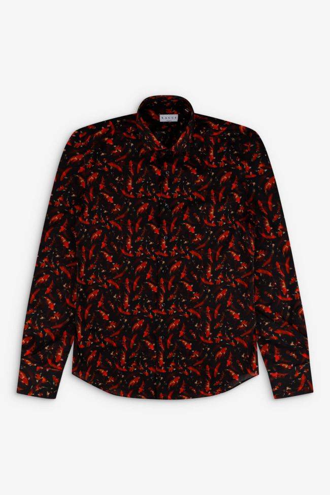 xacus Hemd Herren Xacus Regular Muster 100% Baumwolle kragen Französisch Lange Ärmel Verkauf