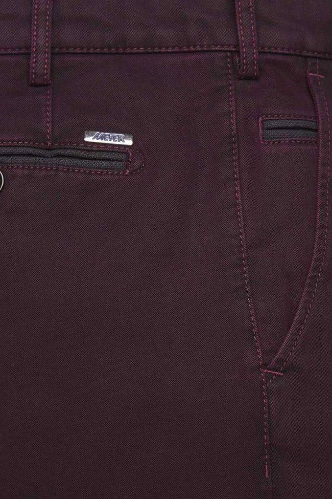 meyer Hose Herren Meyer Chinos Regular Einfarbig Großer Ausverkauf