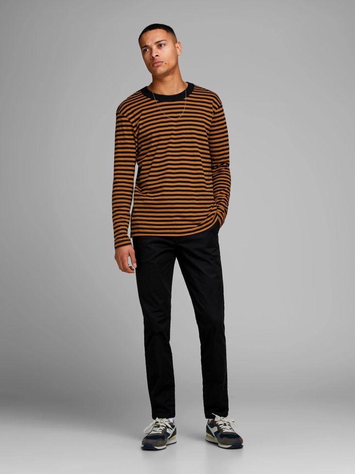 jack & jones Hose Herren Jack & Jones Chinos Regular Einfarbig Cyber Monday