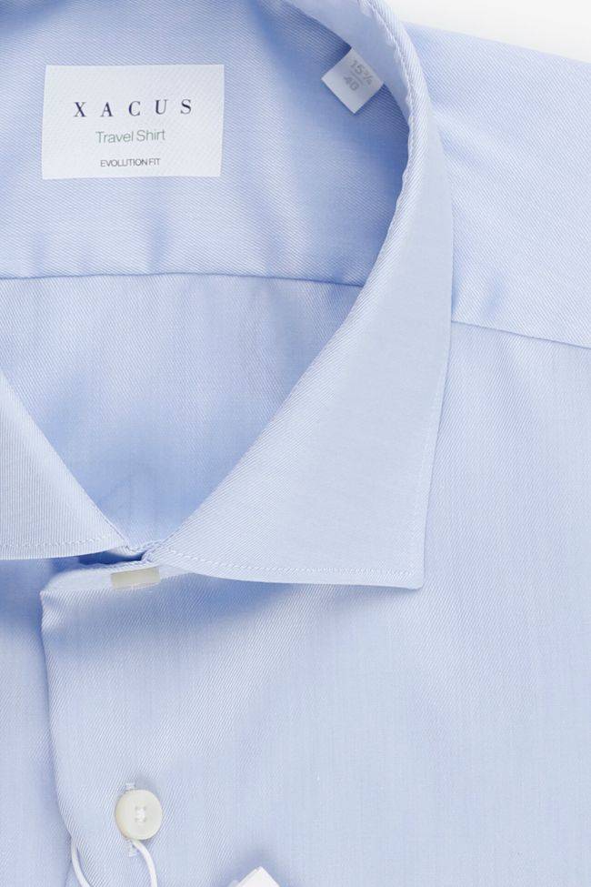 xacus Hemd Herren Xacus Classic Einfarbig 100% Bio-Baumwolle kragen Französisch Lange Ärmel Tägliche Deals