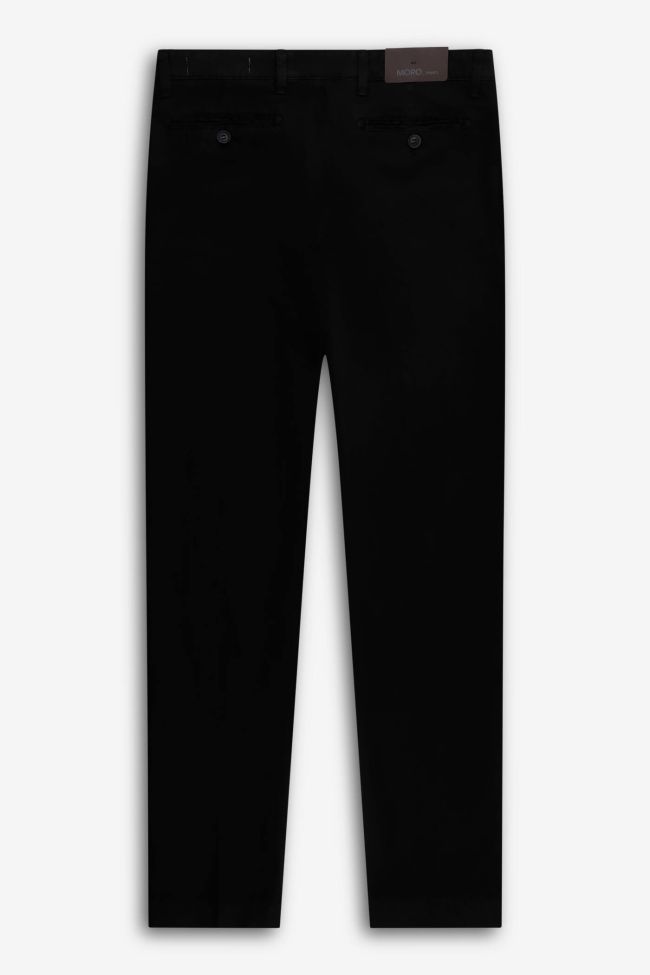 moro Hose Herren Moro Chinos Slim Einfarbig 66% polyester 34%linen Nur noch ein Tag übrig