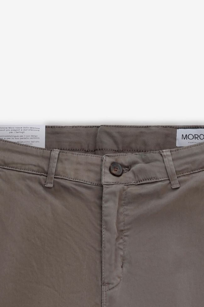 moro Hose Herren Moro Chinos Slim Einfarbig 98% cotton 2% ea Kostenloser Versand international