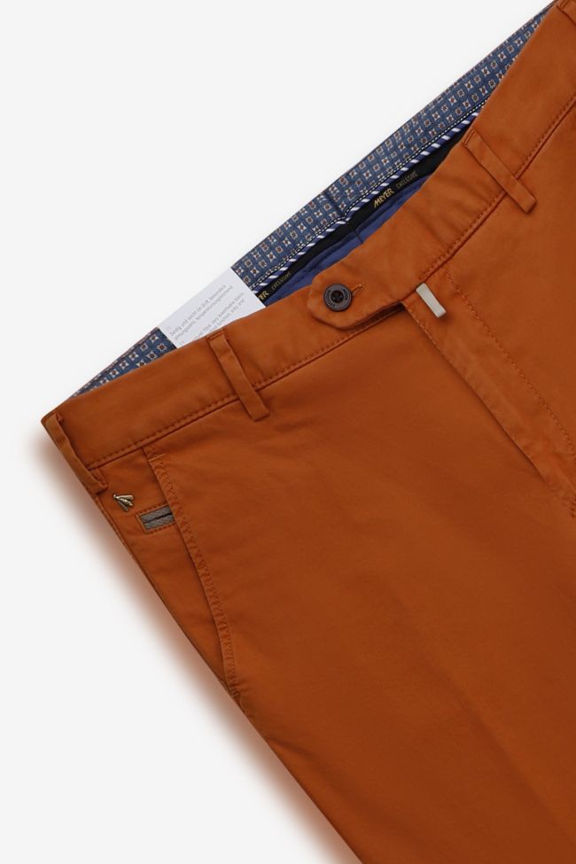 meyer Hose Herren Meyer Chinos Classic Einfarbig 81%cotton 15% kapok 4%elastane Speichern exportieren