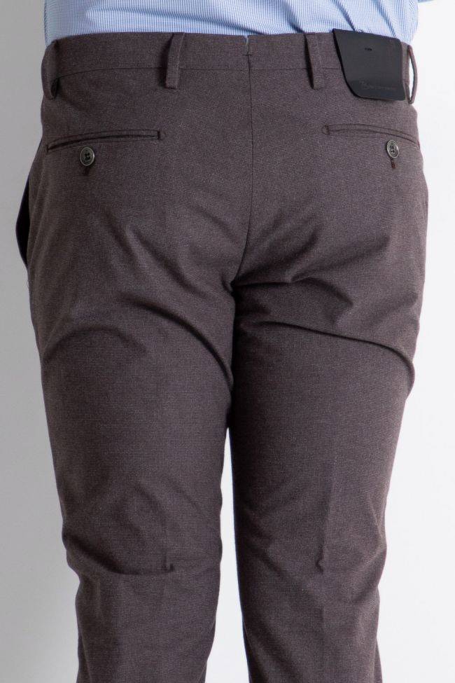 b-settecento Hose Herren B-Settecento Chinos Slim Halb Unifarben 98% cotton 2% ea zollfrei