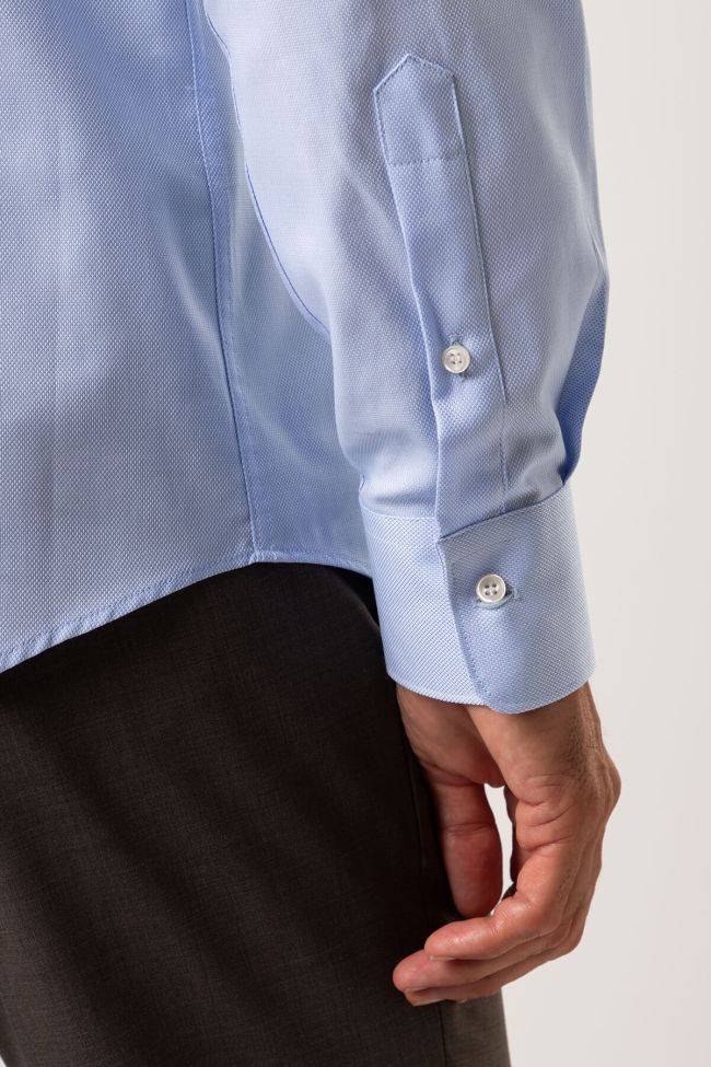 ingram Hemd Herren Ingram Slim Einfarbig 100% Baumwolle kragen Italienisch Lange Ärmel Heißer Verkauf