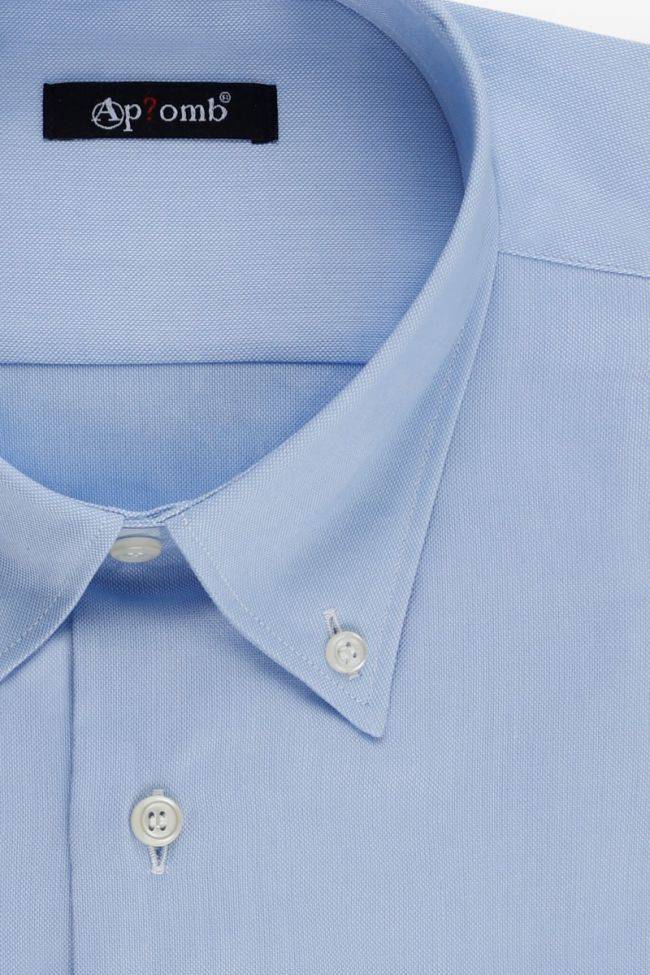 aplomb Hemd Herren Aplomb Classic Einfarbig 100% Baumwolle kragen Button-Down Lange Ärmel Saisonale Angebote